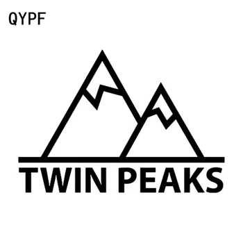 QYPF 17,8 cm * 12,1 cm TWIN PEAKS Mountain Tender Vinil Naljepnica Za Automobil Divna Naljepnica na Prozor C18-0293